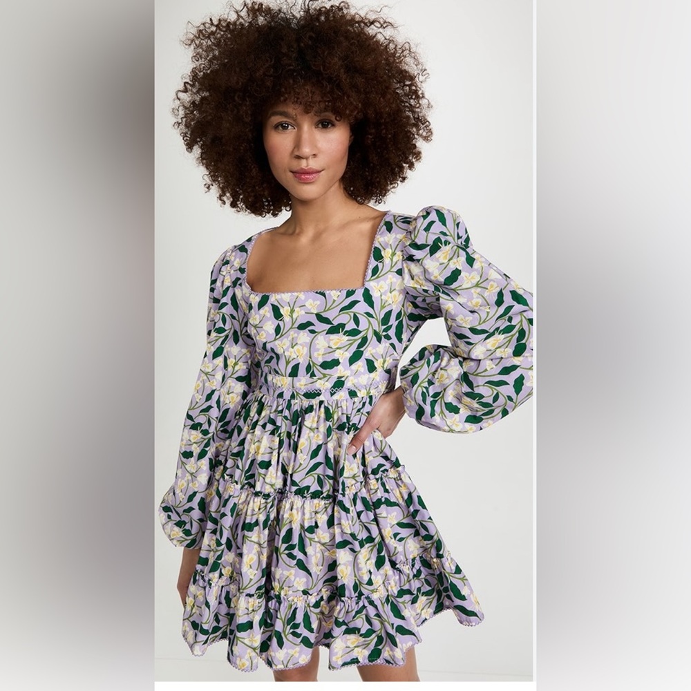 AGUA BENDITA LILA MINI DRESS XS